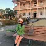 HKT48 田島芽瑠、夕陽に輝く美脚ポートレートに「グラバー園の女神」と絶賛の声！！