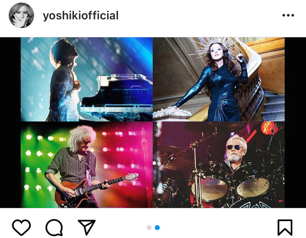 X JAPAN YOSHIKI、NHK紅白出場を前にメッセージ「みんな一緒に歌ってね！」