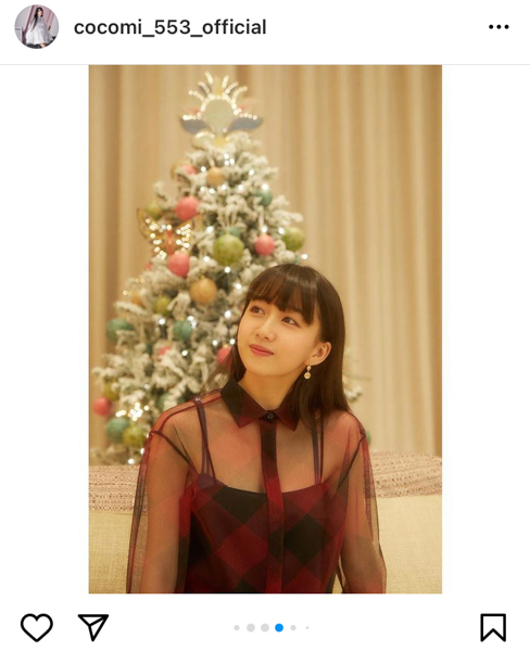 Cocomi、クリスマスプレゼントに幸せ笑顔