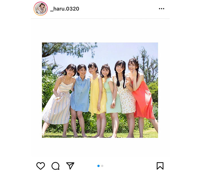 吉澤遥奈、「ミスマガジン2019」6名の沖縄集合写真を公開！「皆さんカワイイ」「やっぱり素敵な写真」