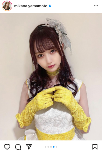 NMB48 山本望叶、人形のような顔立ちの『嘆きのフィギュア』衣装写真に反響！「フィギュア感満載」「素敵です」