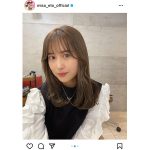 衛藤美彩、アレンジしたヘアスタイルについて紹介「美彩ちゃんお美しい」