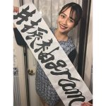 ミスユニバーシティ2020グランプリ難波遥がSDGsを若年層に知ってもらう『#振袖gram』の書き初めを成人式を前に披露