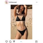 藤田ニコル、腹筋＆ヘルシー美ボディに惹かれるビキニショット！「今見てもとっても素敵な写真集！」