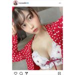 伊織いお、可愛さ溢れるイチゴ柄の下着ショット公開！「キュンです」
