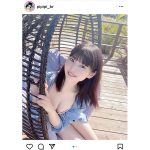 #ババババンビ 小鳥遊るい、透明度が高すぎる素肌で魅了！「女神級に可愛いです」