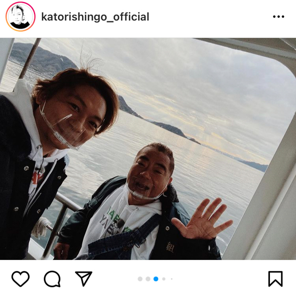 香取慎吾、「充電旅」出演に感謝のメッセージ「ロケバラエティが大好きだった自分を思い出した」