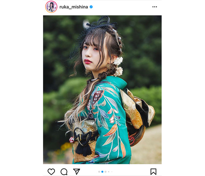 みちょぱ（池田美優）、まるで人魚姫のような海中写真に反響！