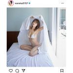 菜乃花、純白ビキニで届けるヘルシーボディ「素敵です」「女神様」