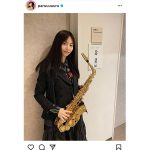 島崎遥香、久しぶりのサックス演奏に反響ぞくぞく「また吹いて欲しい」