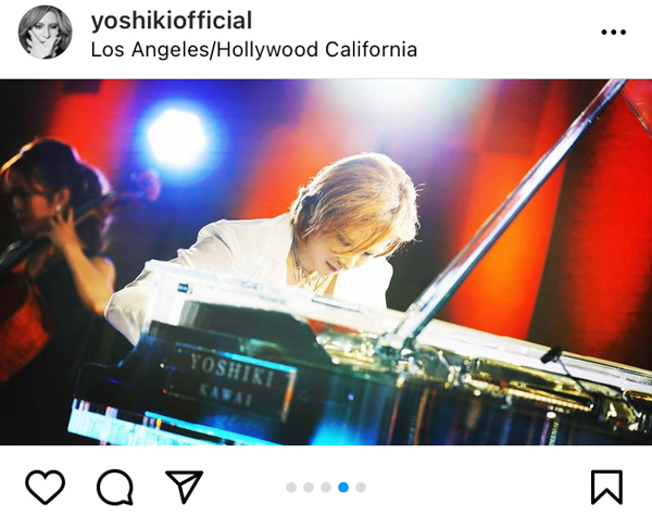 YOSHIKIの音楽ドキュメンタリーが全米で公開決定