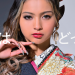 ゆきぽよ×假屋崎省吾のコラボ振袖