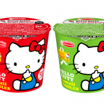 ハローキティ kawaiiヌードル　しょうゆ味／とんこつ味　新発売