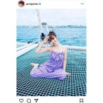 後藤楽々、母から受け継いだ艶やかな振袖姿を披露