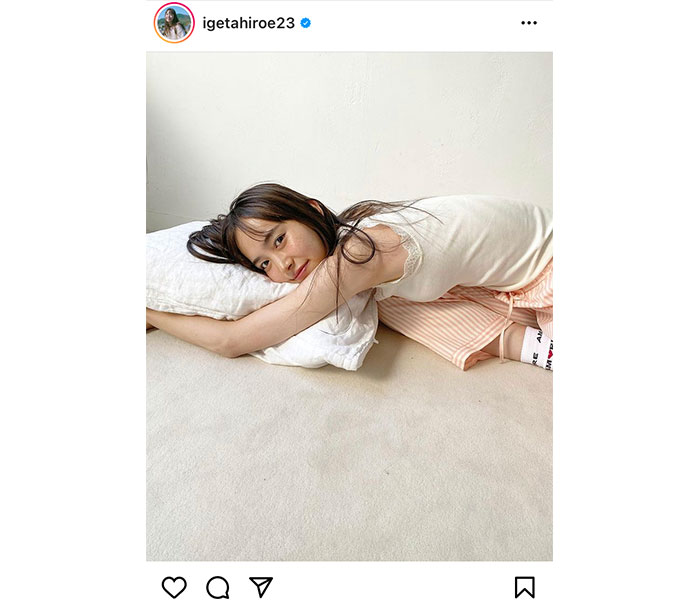 井桁弘恵、ノースリーブで見つめる微笑みにファン“キュン死”「井桁ちゃん可愛すぎ！」