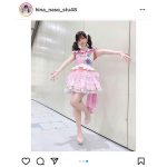 STU48 岩田陽菜、ピンク衣装×ツインテールの純度120%王道アイドルコーデにキュン！