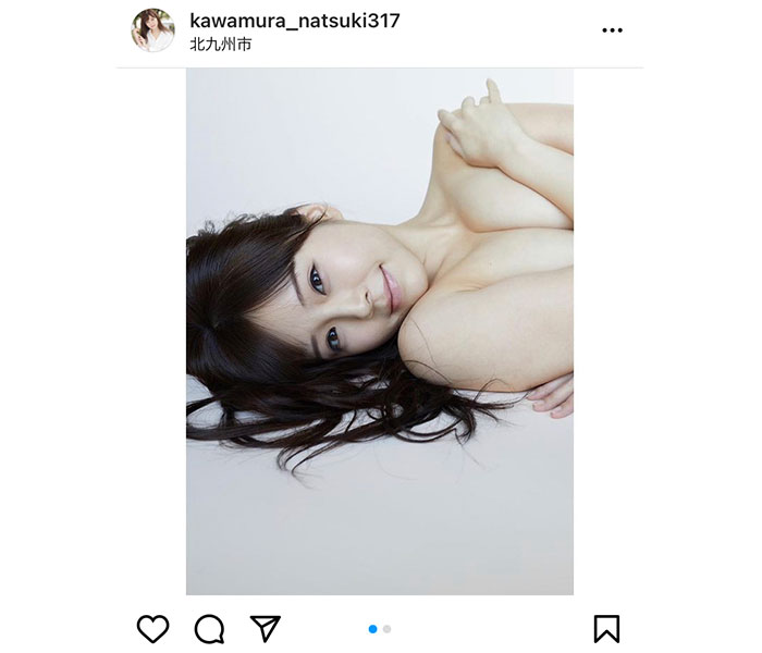 川村那月、「完全無修正」がテーマの1st写真集を発売！撮影はリリー・フランキー氏