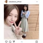 中田花奈、乃木坂46 北川悠理の2ショットに反響！「カナゆり素敵」「共演してくれるの嬉しい！」