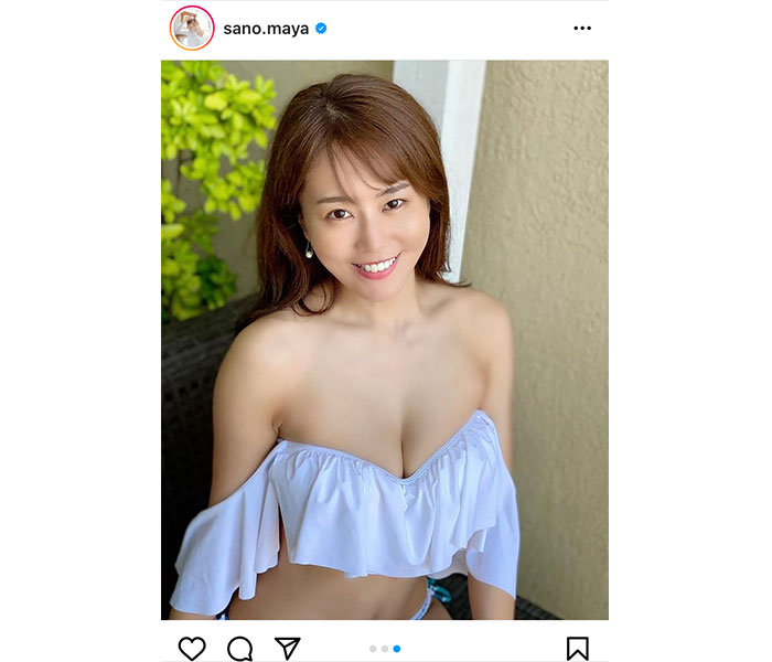 佐野真彩、デコルテ全開の美麗な素肌を披露！「すごいきれいですね」