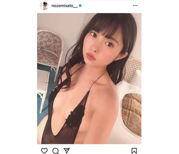 佐藤望美、極小ビキニで魅せる横乳に反響！「膨らみ具合も好み」