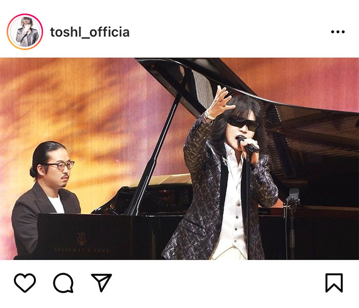 Toshl、「題名のない音楽会」の放送2700回記念の特別プログラムに出演！