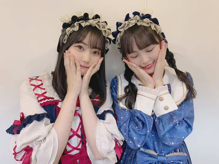 STU48 瀧野由美子、福田朱里と「たきふく」コンビでロリータ2ショット！