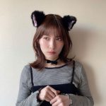 AKB48 谷口めぐ、大人セクシーな黒猫コスプレで魅了！「可愛いがすぎます」