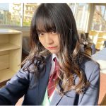 豊田ルナ、「私の卒業」企画で披露した巻き髪制服ショット公開！