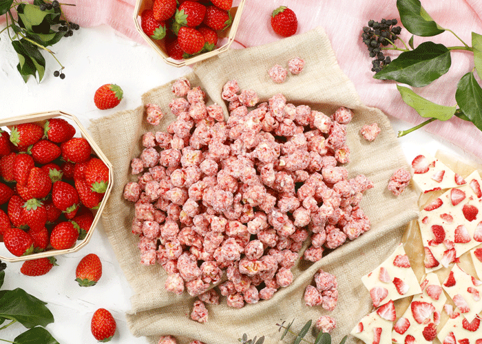 イチゴ好きにはたまらない！桜色がキュートな甘酸っぱい春限定レシピ『ベリーベリーホワイトチョコレート』期間限定・数量限定で発売！