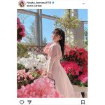 NGT48 本間日陽、花々に囲まれた可憐なポートレートを披露
