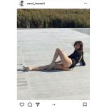 岩崎名美、ハイレグ衣装で魅せる美脚＆美尻に釘付け！