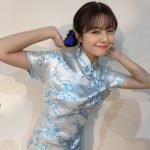 NGT48 本間日陽、チャイナドレスで試行錯誤のポージングに「変身しそうな勢い」