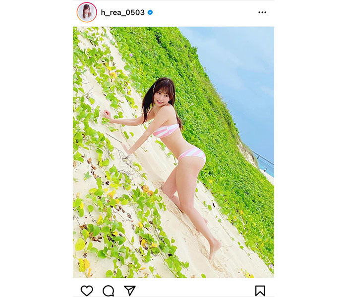 花咲れあ、ヘルシー美ボディで見せるグラビアポーズに釘付け！