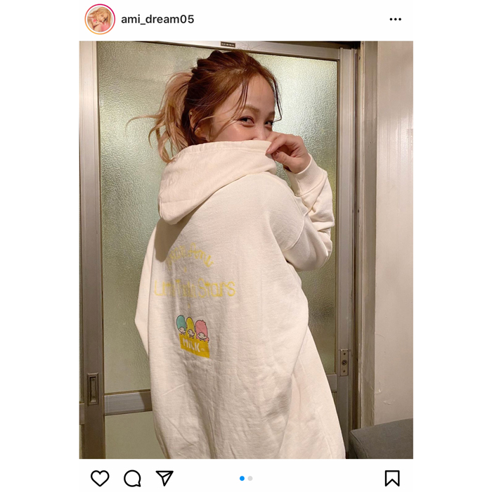 Dream Ami、キキララとのコラボパーカーでかわちい！「何でそんなにかわいいの？」