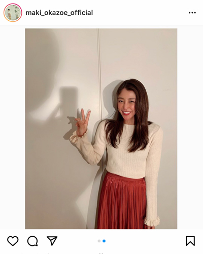岡副麻希アナ、影を使った斬新なツーショットを公開！「影でもいいからツーショしたい」
