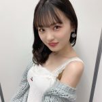 NMB48 新澤菜央、肩見せあざとコーデでファンを悩殺！「肩が細くてセクシー」