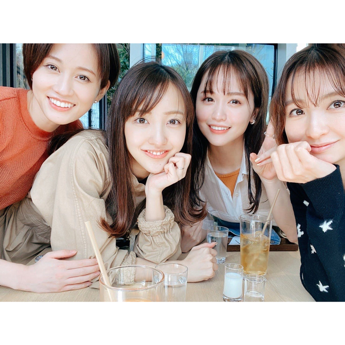 ゆうこす、前田敦子・篠田麻里子・板野友美と4ショット公開！「神メンバーすぎ」