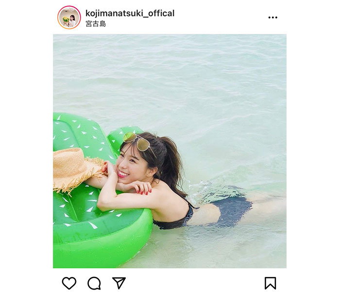 小嶋菜月、笑顔を見せたビキニショットの裏側とは！？