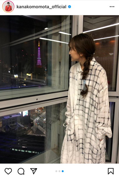 ももクロ 百田夏菜子、“手乗り東京タワー”写真に「可愛い」の声殺到！