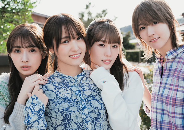 櫻坂46 小池美波、菅井友香、土生瑞穂、渡辺梨加が表紙を飾る「B.L.T.」5月号表紙カット解禁！