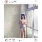AKB48 谷口めぐ、美脚と共に微笑みもお届け「美しすぎる！」「ほんと可愛くて愛おしい」