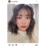 内田理央、ゆる髪が可愛すぎる春メイクを紹介「とっても魅力的」