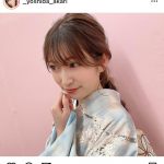 吉田朱里の和装ポートレートに反響ぞくぞく！「可愛すぎて天使」