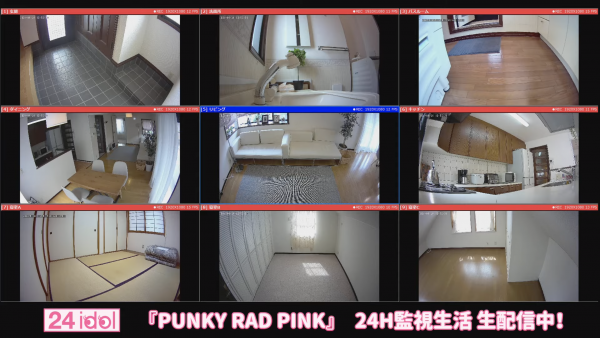 PUNKY RAD PINKが参加決定！アイドルを24時間監視し見守る「24idol(ニーヨンアイドル)プロジェクト」始動！