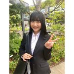 スパガ 阿部夢梨が大学入学を報告！スーツ姿に祝福殺到！！