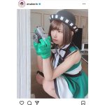 えなこ、フィルム風のノスタルジックコーデに「可愛い！」の声ぞくぞく