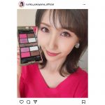 横山ルリカが春色のコスメで美麗ショットを披露！「ピンク。映えてます」