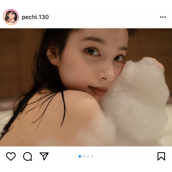 谷川菜奈、初のスタイルブックの入浴ショットを披露！「セクシー」「超美人」