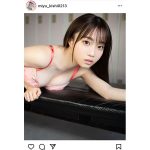 #ババババンビ 岸みゆ、放課後、ロッカールームで。ドキドキな青春グラビア公開！