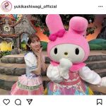 AKB48 柏木由紀、マイメロディとアイドルオーラ溢れる2ショット！